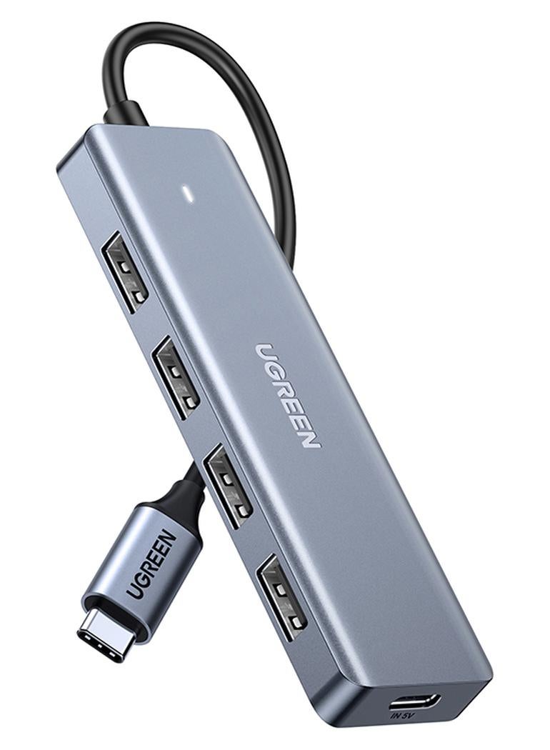 يو جرين موزع USB C من 4 منافذ USB 3.1 نوع سي الى USB 3.0 متوافق مع أيفون 15 M1 ماك بوك برو/ اير 2021،اي ماك، كروم بوك ايباد اير 4، ديل XPS، ايباد برو 2021 - Image 1